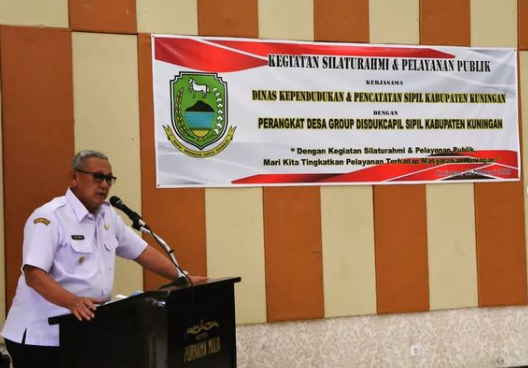 Bupati Hadiri Silaturahmi Bersama Pengelola Administrasi Kependudukan Tingkat Desa